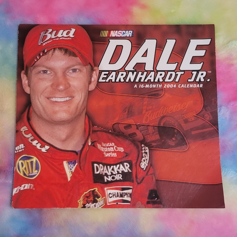 Official Dale Earnhardt Jr. NASCAR 2004 Calendar Collectors Merch